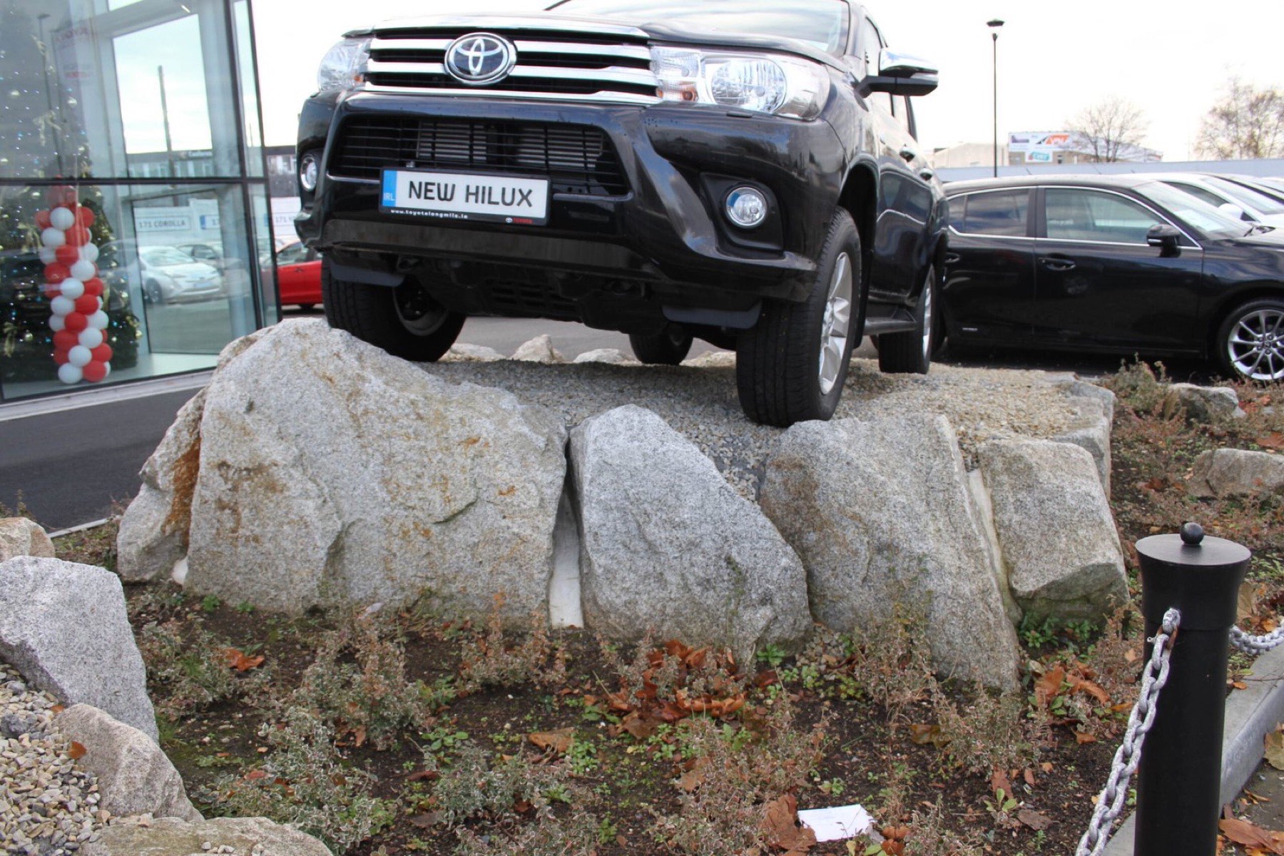 Wicklow White granite stonework detail