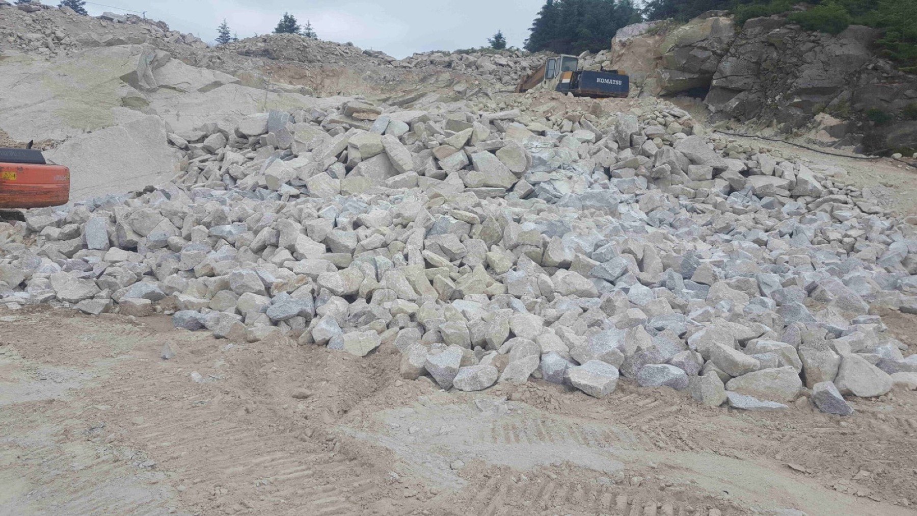 Granite masonry work